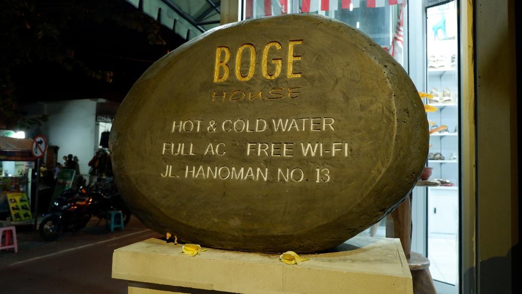 Boge House Hotel Ubud Exterior foto